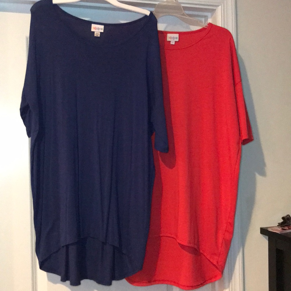 Set of LuLaRoe Irma tunics